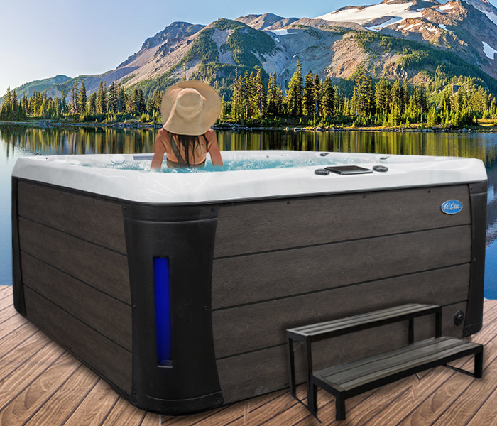 Calspas hot tub being used in a family setting - hot tubs spas for sale Melbourne